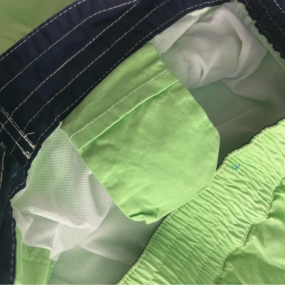 Ralph Lauren Men's Bright Green Swim Shorts - Picture 9 of 9